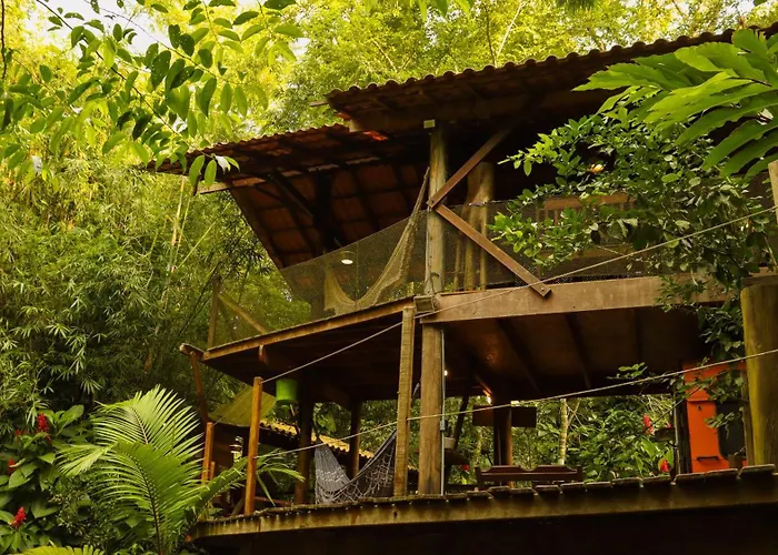 Cabana Do Tarzan Na Praia De Parati Mirim, Brasil