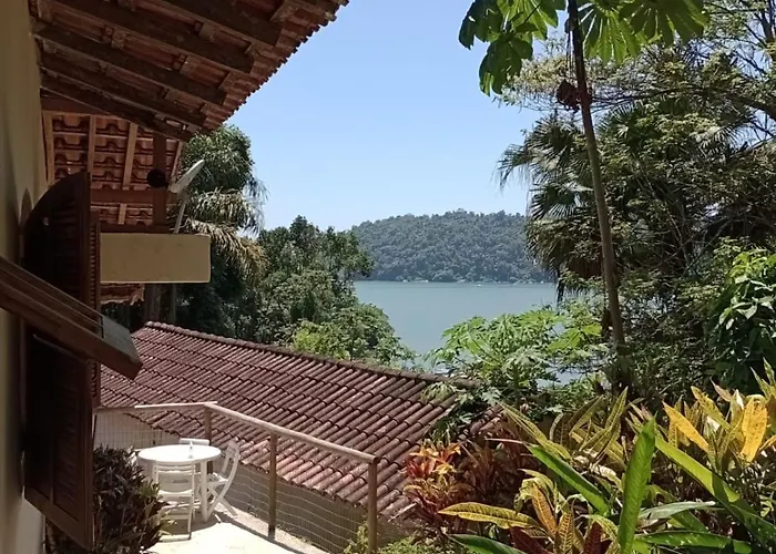 Casa Com Vista Para O Mar Em Paraty Vila, Brasil