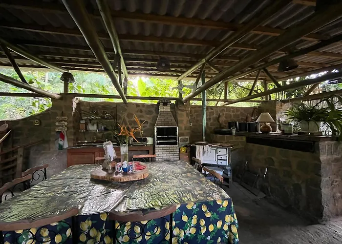 Chácara portal do dragão casa completa para 6 pax Paraty, Brasil